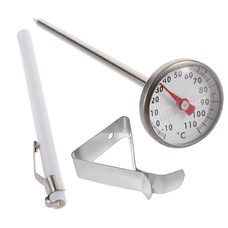 Термометр механический с держателем (щуп 12 см)