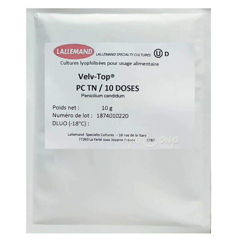 Плесень Lallemand Velv-Top® P.Candidum "TN" (10D) Плесень Lallemand Velv-Top® P.Candidum "TN" (10D)