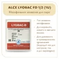 Закваска для голландских сыров ALCE LYOBAC FD 1/2 (1U)
